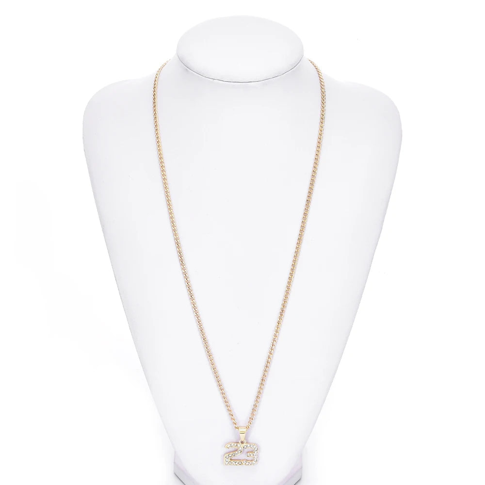 Basketball necklace Number 23 MJ