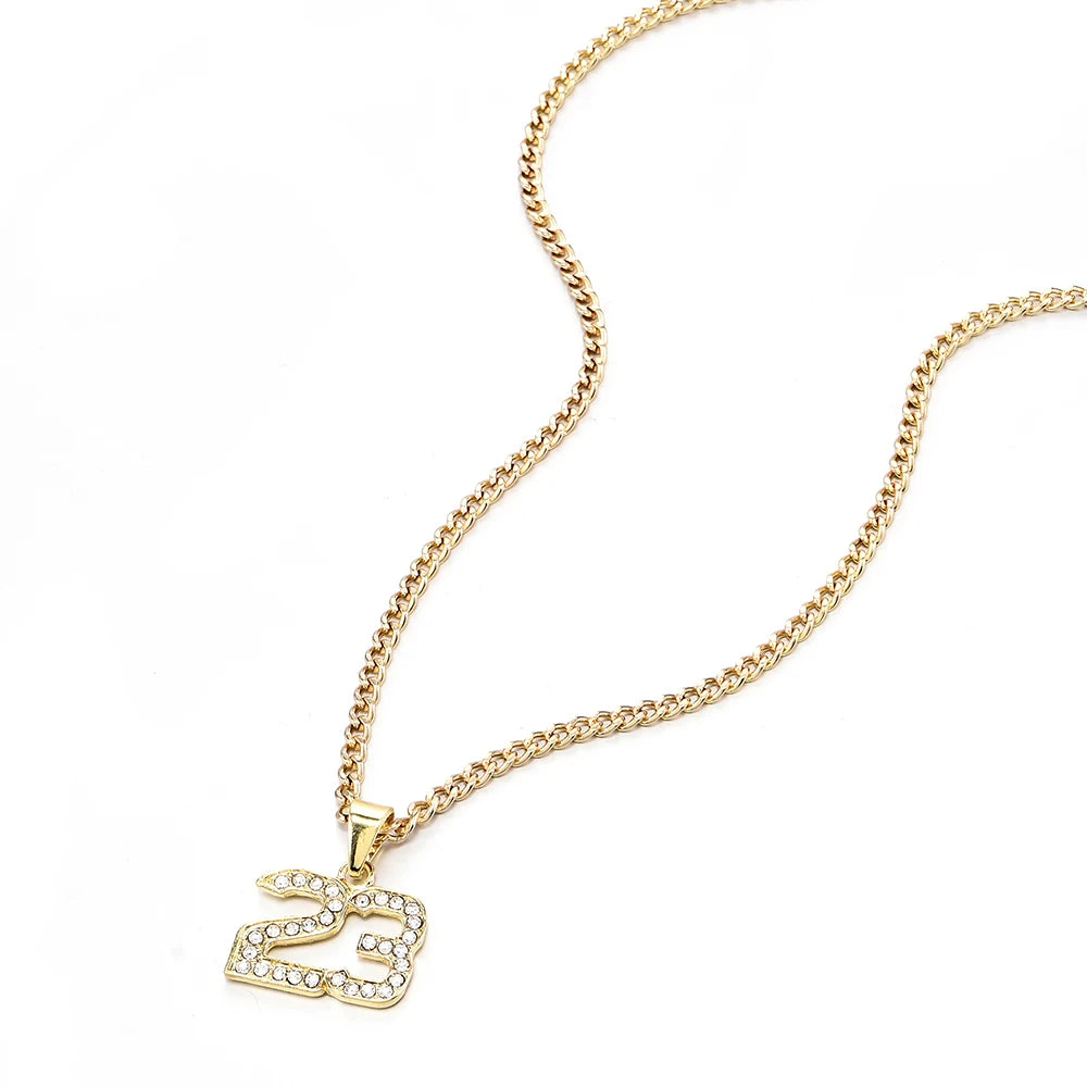 Basketball necklace Number 23 MJ